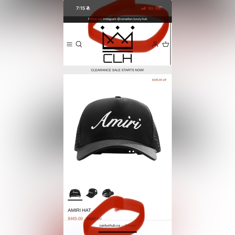 AMIRI HAT - Picture 6 of 6